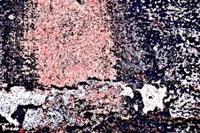 Grunge Painted Brick Wall Stock Photography Grunge Painted Brick Wall Stock Photography