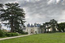 Castle Chaumont-sur-Loire Stock Image Castle Chaumont-sur-Loire Stock Image