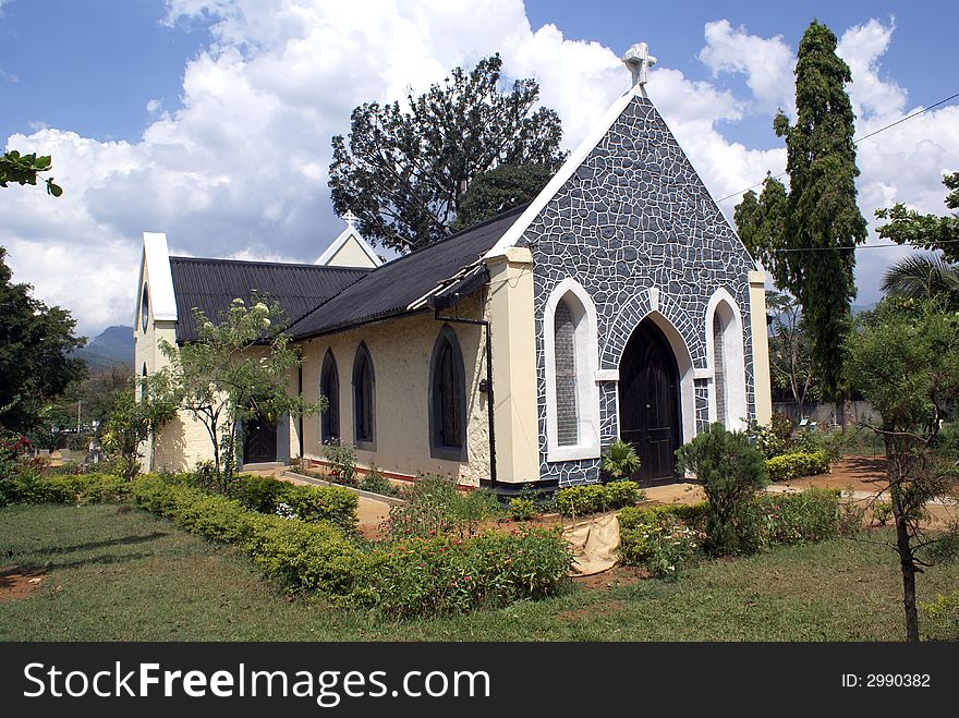 Anglican church St Mark in Badulla, Sri Lanka