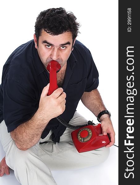 The Man And The Red Phone