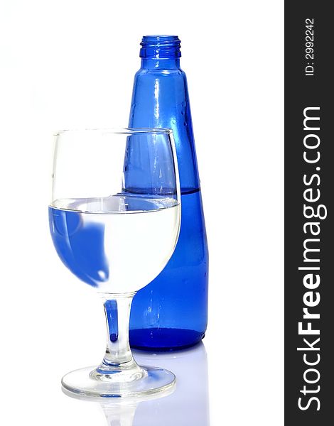 Blue Bottled Water