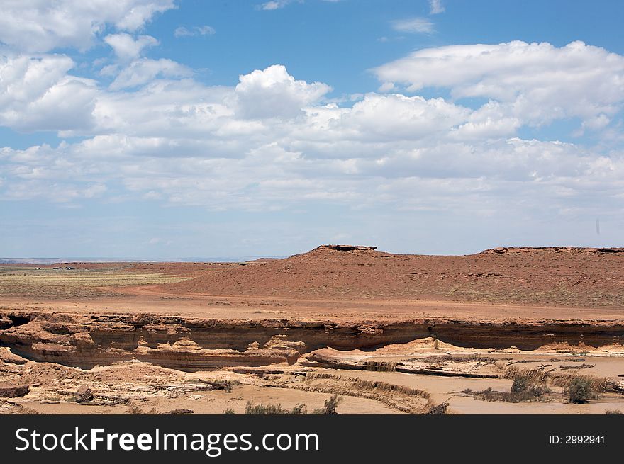 Grand Falls on the Little Colorado River in Arizona