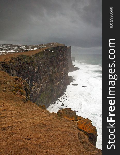 Latrabjarg cliffs on the northwestern tip of Iceland
