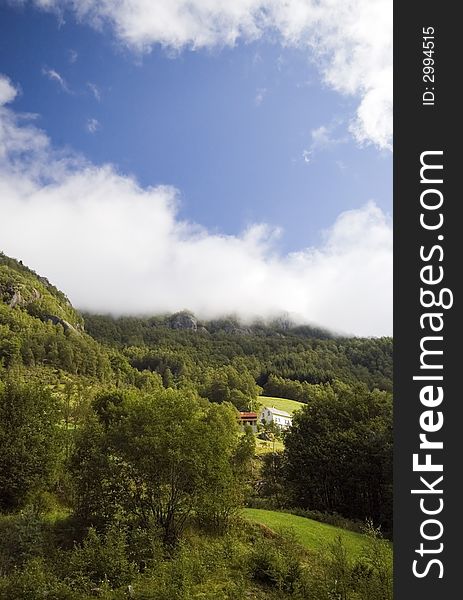 A small white house high up on a hill. Hordaland, Norway.

<a href='http://www.dreamstime.com/beauty-of-norway-rcollection5045-resi208938' STYLE='font-size:13px; text-decoration: blink; color:#FF0000'><b>BEAUTY OF NORWAY COLLECTION »</b></a>. A small white house high up on a hill. Hordaland, Norway.

<a href='http://www.dreamstime.com/beauty-of-norway-rcollection5045-resi208938' STYLE='font-size:13px; text-decoration: blink; color:#FF0000'><b>BEAUTY OF NORWAY COLLECTION »</b></a>