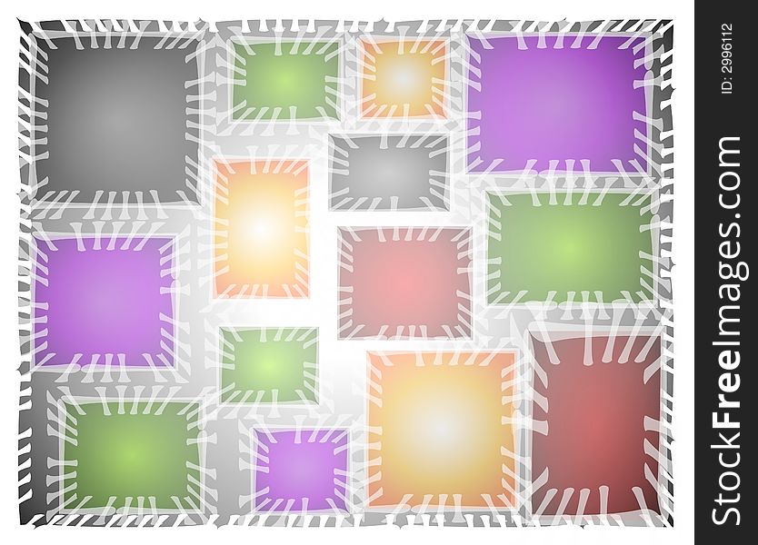 Abstract Artsy Tile Background