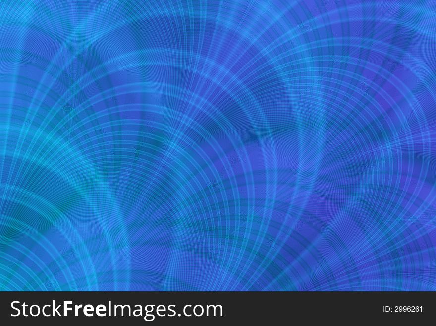 Abstract background displaying shades of blue, purple and green. Abstract background displaying shades of blue, purple and green