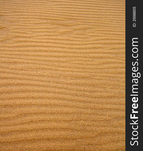 Dune sand texture, dark, gold sand