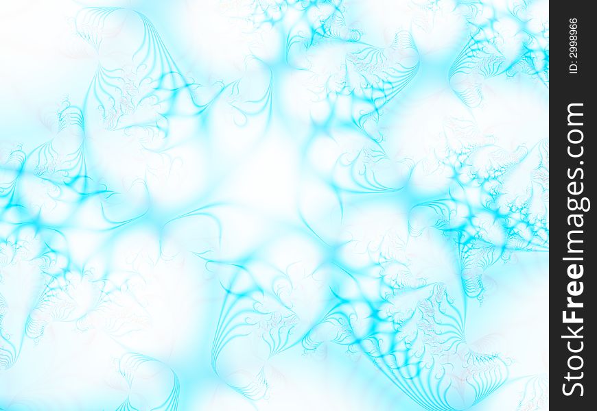 Beautiful ice-ferns on a white background. Beautiful ice-ferns on a white background