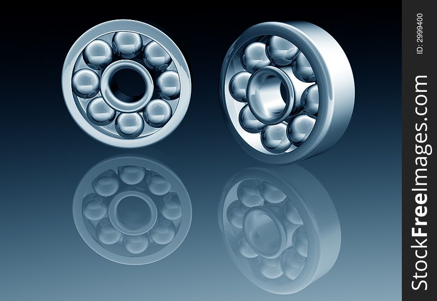 Silver Ball Bearing