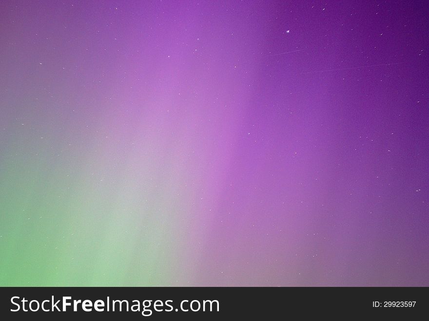 Bright Violet Aurora