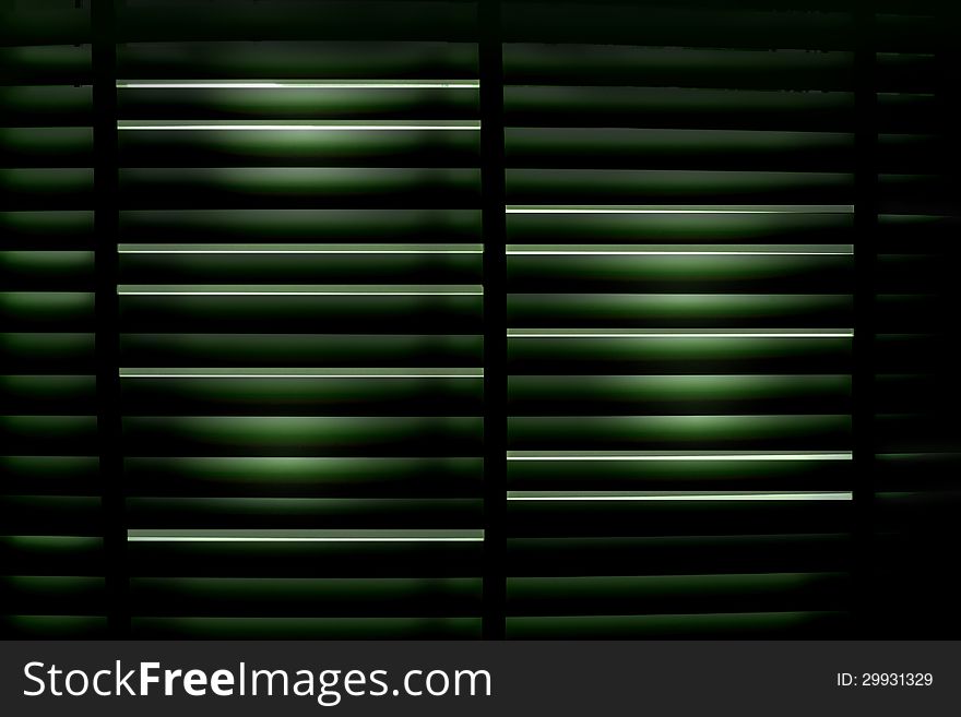 Metal Blinds abstract background.