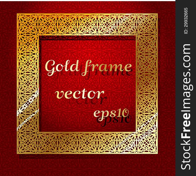 Stock Images of gold frame