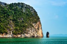 Landscape View Of Islands In Phang Nga Bay, Thailand Royalty Free Stock Images Landscape View Of Islands In Phang Nga Bay, Thailand Royalty Free Stock Images