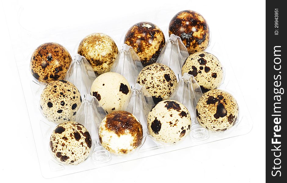 Quail Eggs In A Box