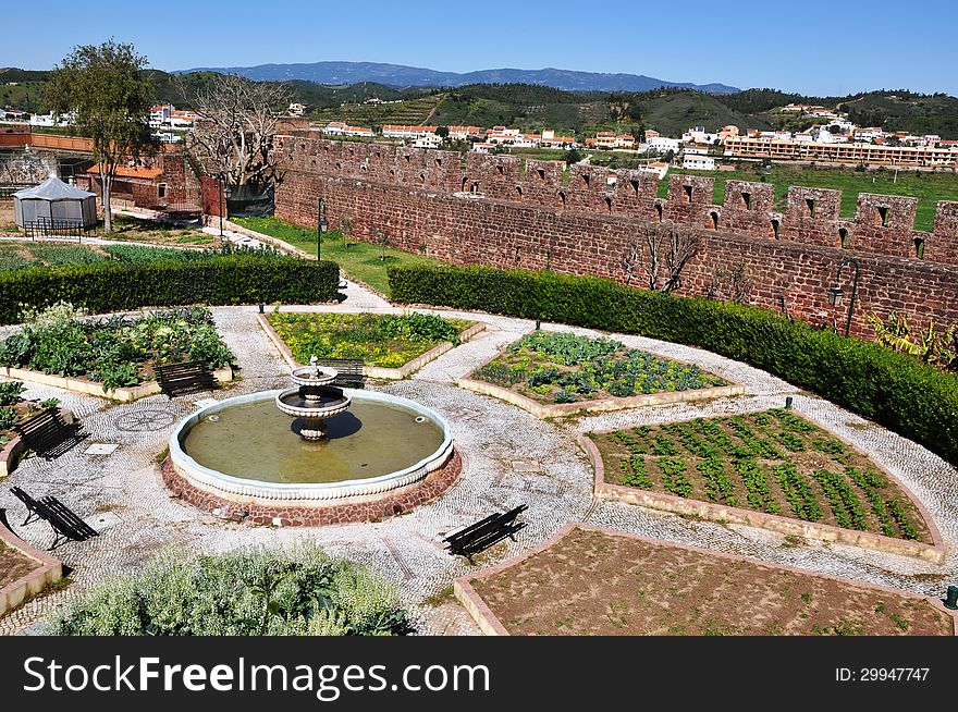 Herb Garden of Silves, Algarve, Portugal, Europe