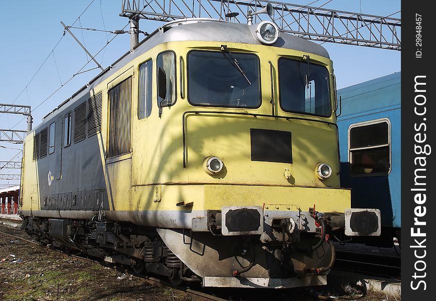 Old Diesel Electric Locomotive