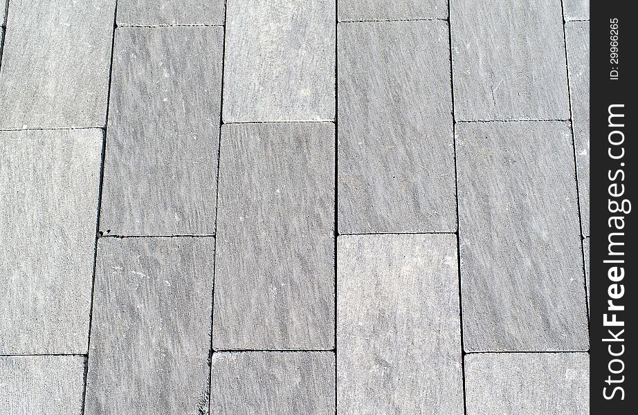 Detail of pavement in my city