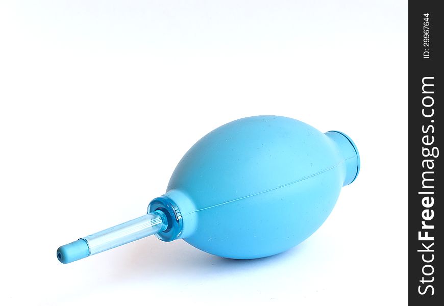 The Blue Rubber Air Blower