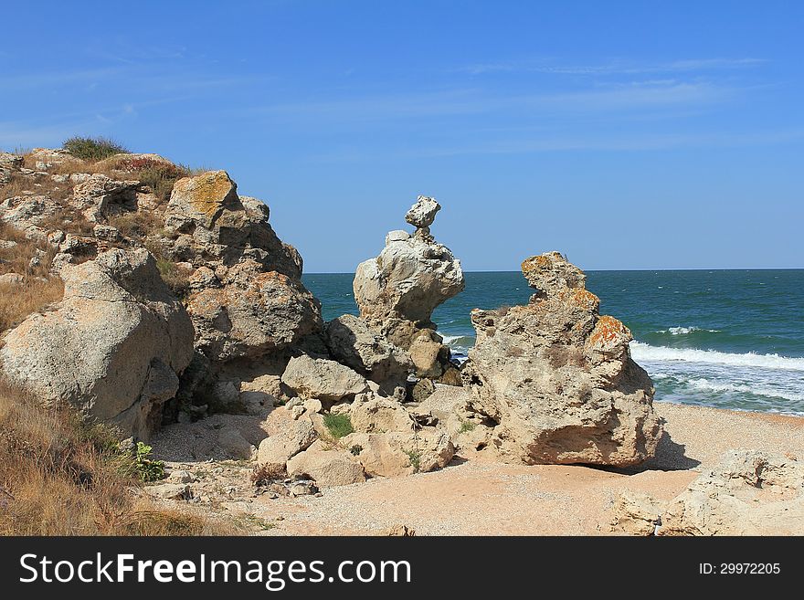 Wild Beach, Crimea