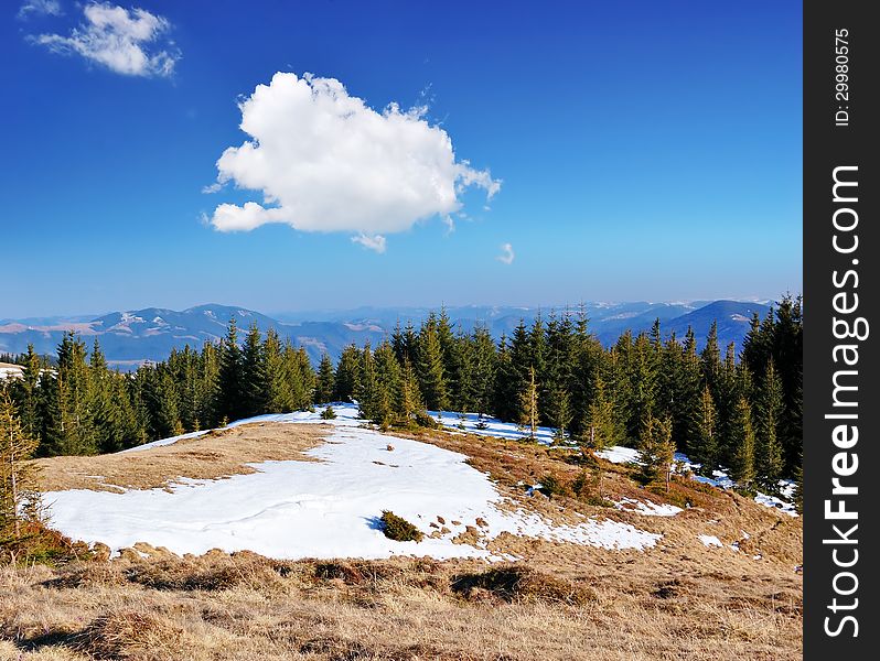 Early Spring In The Mountains