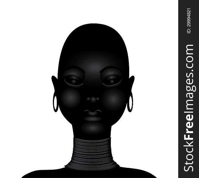 Black Women Portrait