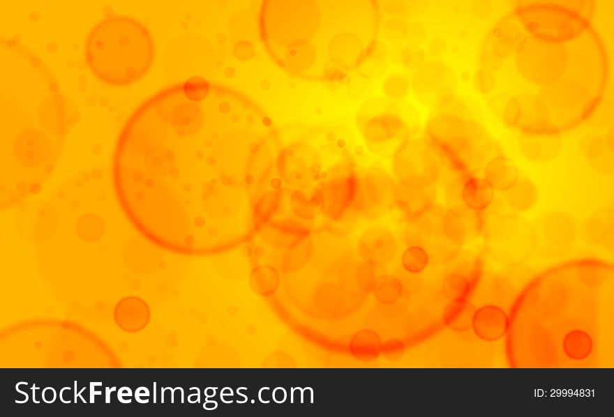 Abstract exploding bubbles background