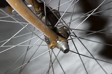 Front Forks Royalty Free Stock Image Front Forks Royalty Free Stock Image