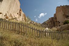 Barriers At Cappadocia Stock Image Barriers At Cappadocia Stock Image