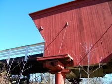 Roseman Covered Bridge, View 3 Royalty Free Stock Photos Roseman Covered Bridge, View 3 Royalty Free Stock Photos