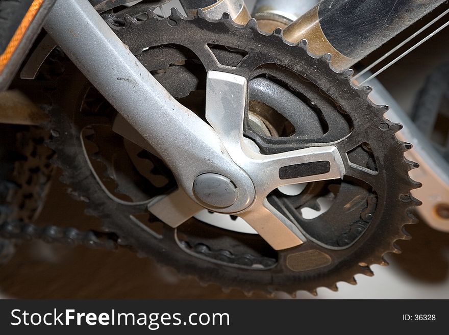 Pedal Gear Of A Bicycle