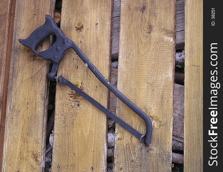 Aged Tools2 -saw