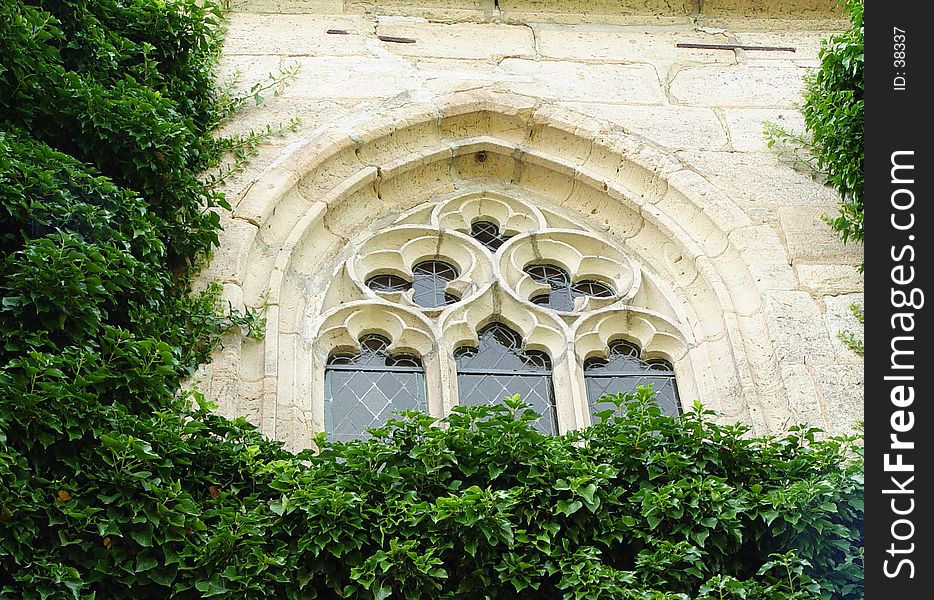 summer in medieval monastery. summer in medieval monastery