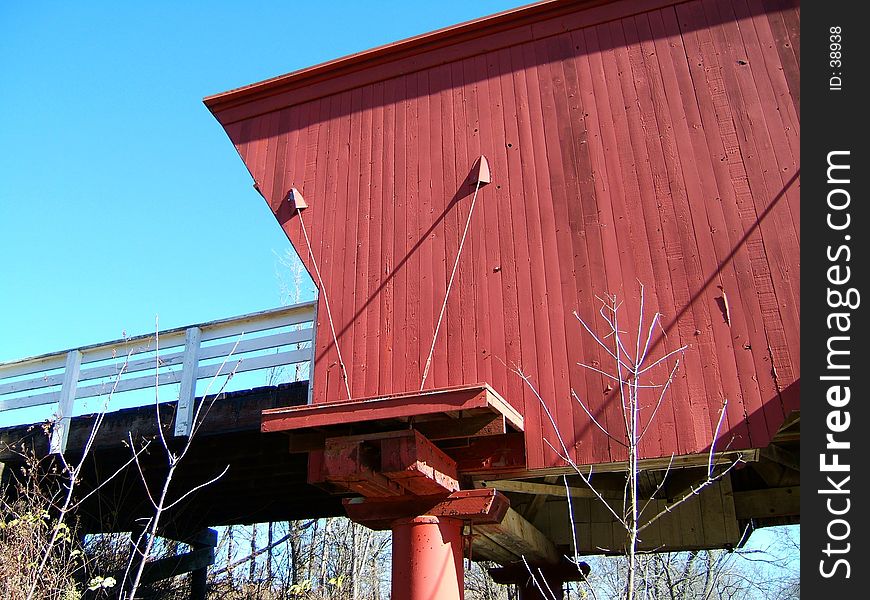 Roseman Covered Bridge, View 3