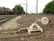 Rail Switcher Stock Photography