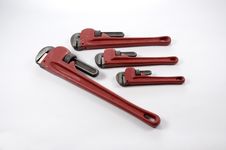 Monkey Wrenches Royalty Free Stock Images