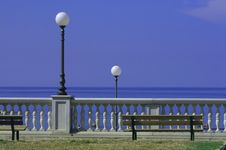 Italian Seafront Stock Image Italian Seafront Stock Image