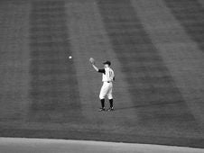 Catch The Ball (B&W) Royalty Free Stock Photography