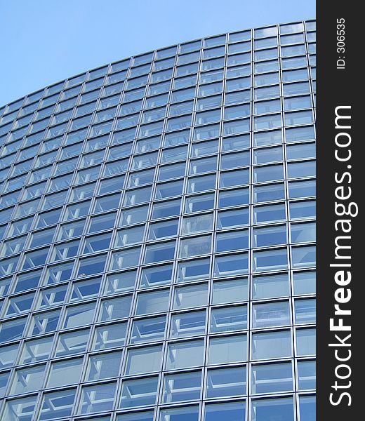 Blue corporate building pattern (vertical). Blue corporate building pattern (vertical)