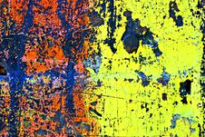 Grunge Painted Brick Wall Stock Photos Grunge Painted Brick Wall Stock Photos