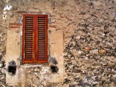 Window With Closed Shutters Royalty Free Stock Photos Window With Closed Shutters Royalty Free Stock Photos