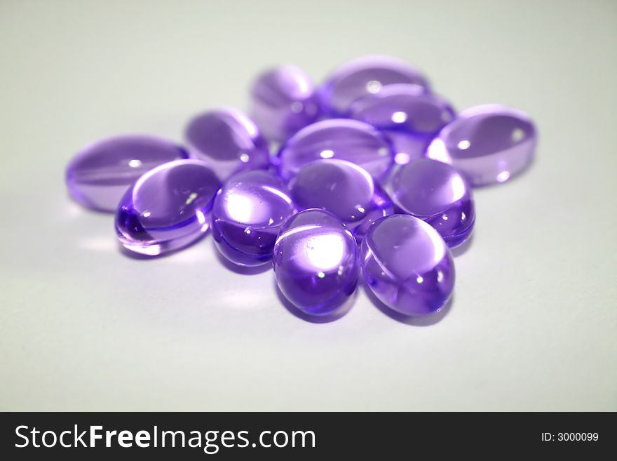 Pills in an artistic color layout. Pills in an artistic color layout