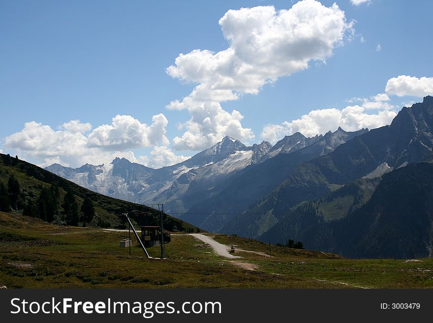 Mountain view captured in Tirol / Austria. Mountain view captured in Tirol / Austria