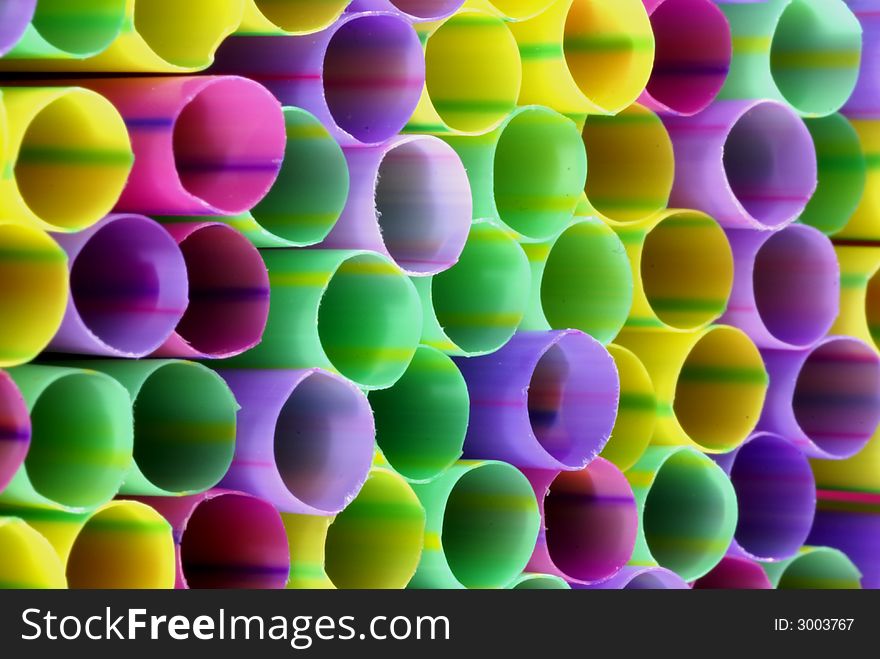 Many straws in isolated picture. Many straws in isolated picture.