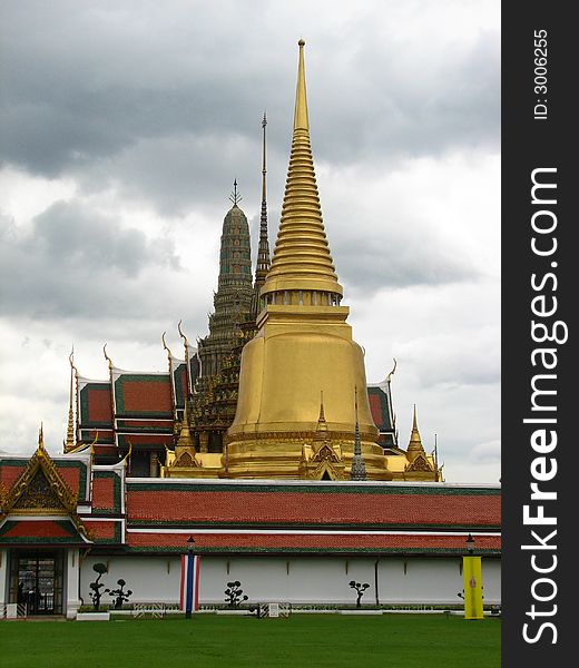 Grand Palace. Bangkok. Thailand.General view.