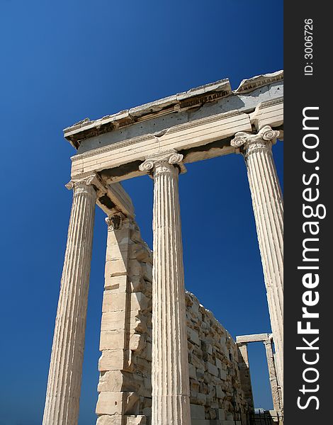 Erechtheion Temple On Acropoli