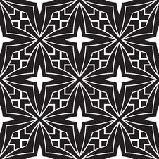 Black And White Seamless Pattern Stock Image Black And White Seamless Pattern Stock Image