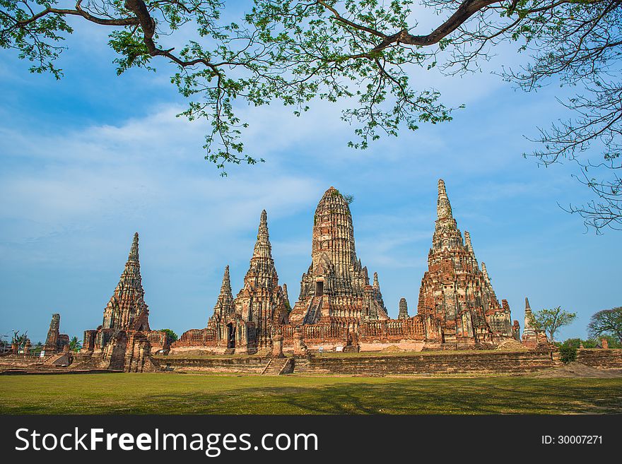 Beautiful ancient ruins in thailand. Beautiful ancient ruins in thailand