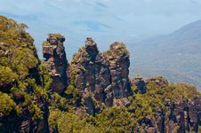 Three Sisters, Blue Mountains, Australia Stock Image Three Sisters, Blue Mountains, Australia Stock Image