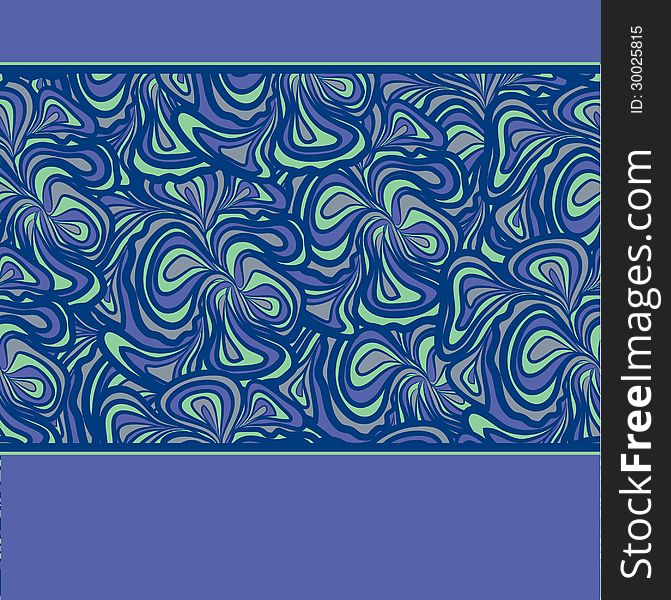 Abstract seamless pattern with purple-blue floral design. Pattern can be used as wallpaper, web page background, textile design etc. Abstract seamless pattern with purple-blue floral design. Pattern can be used as wallpaper, web page background, textile design etc