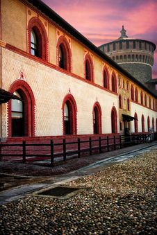Old Scenic Street In Italy Royalty Free Stock Image Old Scenic Street In Italy Royalty Free Stock Image